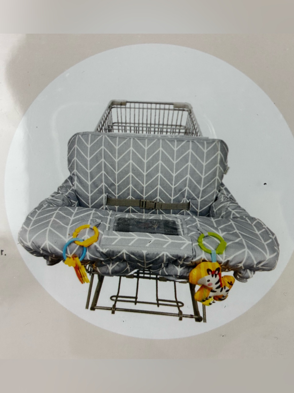 Ico Puca Brand New In Package Padded Shopping Cart High Chair Liner
